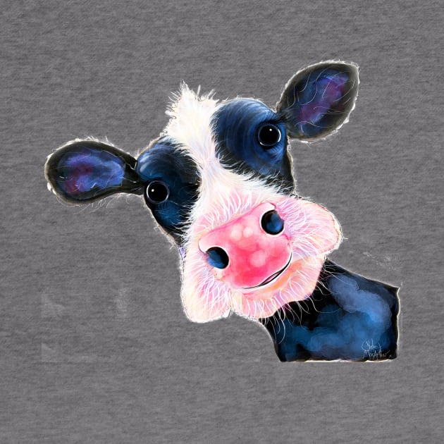 CoW PRiNT NoSeY CoW ' HeLLo SuNSHiNe ' by SHiRLeY MacARTHuR by ShirleyMac